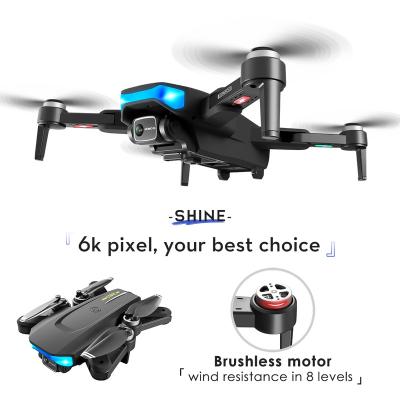 China LSRC LS38 Mode Drone 4K HD Cameras Auto Return 5G WIFI Headless Foldable UAV RC FPV Quadcopter GPS Dual Toys Dron Brushless Motor for sale