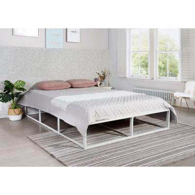 China Queen Size 200x150 Cm Double Metal Bed Stable Frame for sale