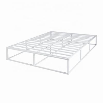 China Double Frame Convertible Queen Size 200 X 150 Cm Metal Double Bed for sale