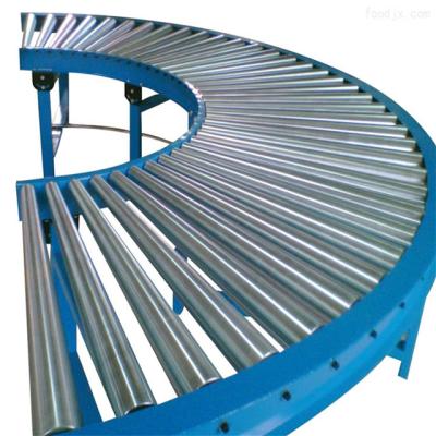 China Heat resistant truck unloading&unloading gravity roller&wheel expandable conveyor for sale