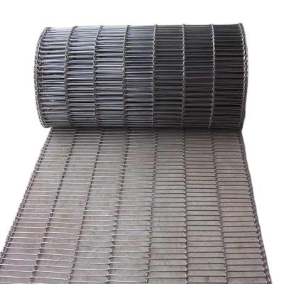 China Flat Weave Trade Assurance Cable Mesh Flat Conveyor Belt for sale