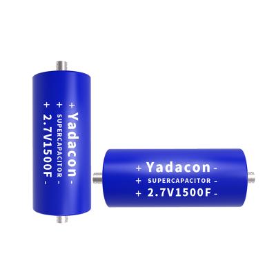 China Original Manufacturer 2.7V1500F Safety Super Capacitor Super Capacitor Battery Custom Super Capacitor Memory Device for sale