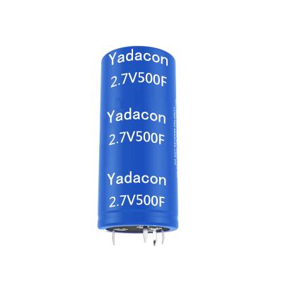 China Super original safety super horn 2.7V500F capacitor memory super power capacitor battery management system for sale