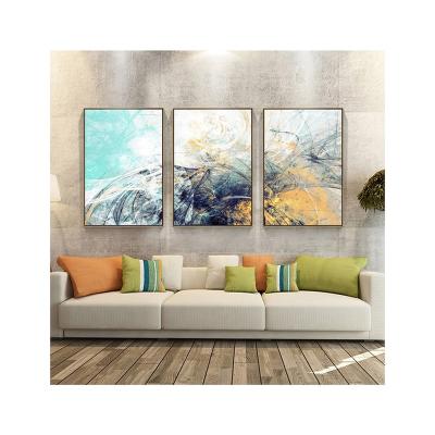 China CLASSIC Abstract Landscape Sea Wall Frame Picture Oil Canvas Painting for sale