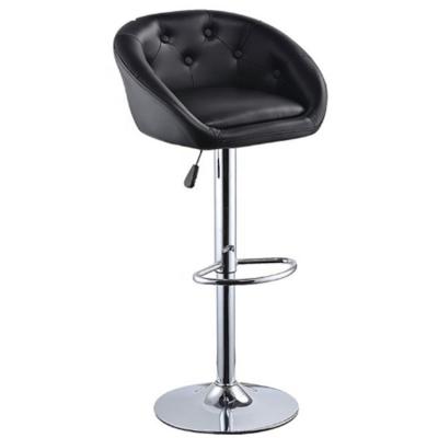 China 2021 Modern NEW Customized PU Gas Lift Casino Design Adjustable Bar Stool for sale