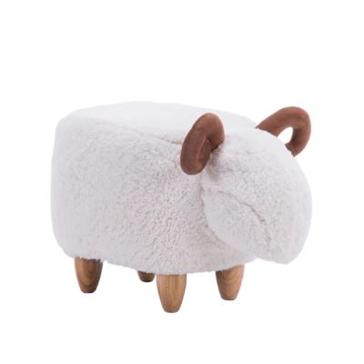 China 2021 New Modern Animal Stool Modern Children's Furniture Storage Bins Sneak Sheep Chair for sale