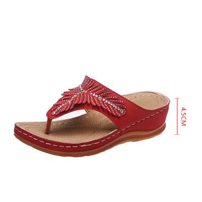 China Fashion trend factory supply attractive price late summer elegant slippers for ladies for sale