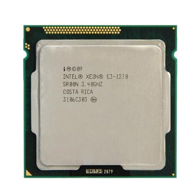 China Server Hardware and Software for Intel Xeon E3-1270 3.4GHz LGA1155 8MB Quad Core CPU E3 1270 SR00N Processor for sale