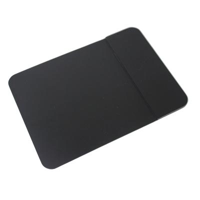 China HX Qi Waterproof Multifunctional Black Leather Wireless Charging Mouse Pad for Mobile Phones for sale