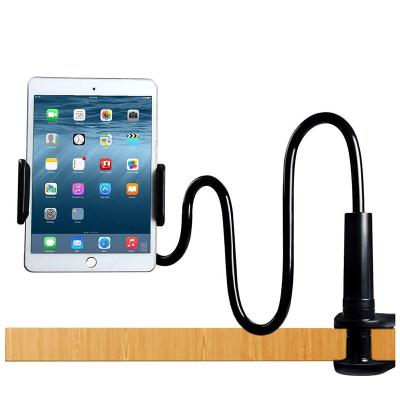 China Universal Adjustable Long Arm Gooseneck Tablet Mobile Phone Holder Foldable Stand for sale