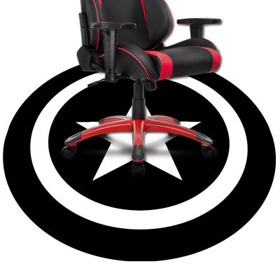 China Hot Selling Waterproof Noise Canceling And Eight Corners Gaming Office Chair Smooth Outdoor Mat for sale