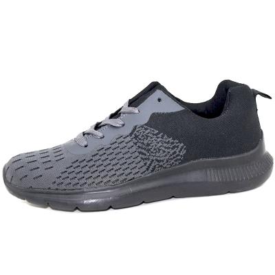 China MESH Men Sneakers fly-knit athletic shoes custom logo fly-knit running shoes for sale