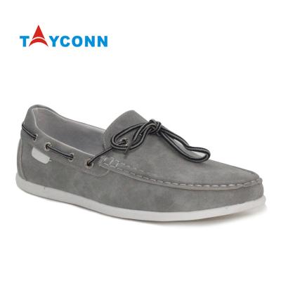 China Hot Selling Breathable Amazon Men Women Moccasin Workout Shoes Fashion Leather Loafer Shoes for sale