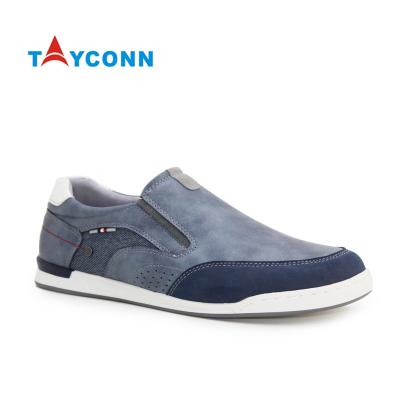 China PUNCH ON UPPER/RIVET DECORATION /ANTI-SKID OUTLETS wholesale mens shoes lightweight slip on male casual shoes sneaker shoes for sale