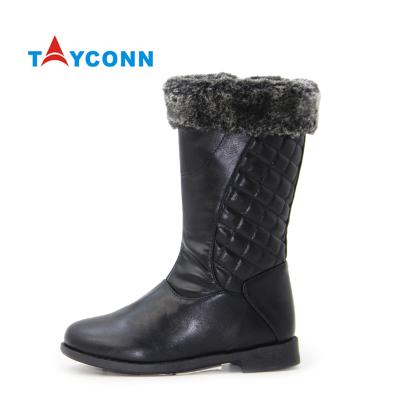 China Kids Lightweight Winter Boots nias botas de Para thick PU Girls Warm Cotton-padded Cotton-padded Boots for sale