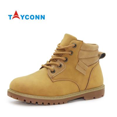 China Autumn And Winter Lightweight Children's Botas Boy Plus Cotton Boots Kids British Style Martin Boots for sale