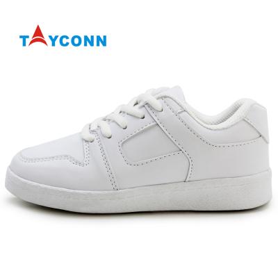 China Waterproof Fashion Sports Shoes For School Children BTS Shoes White School Shoes for sale