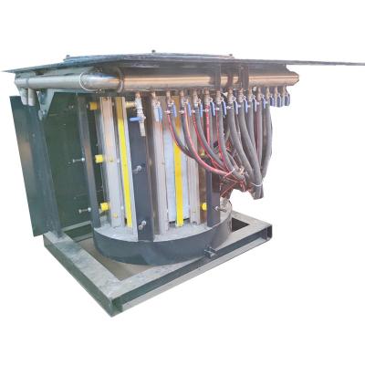 China Factory Small Intermediate Frequency Electric Copper Melting Induction Furnace for sale