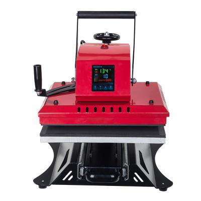 China LCD Controller+Drawer Design+Insert Rotary T-shirt 40x50cm High Pressure Heat Press Machine, Swing-away Heat Press Hover Heat Press Machine for sale