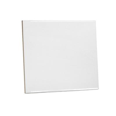 China Country surface glossy finish pure white sublimation coating empty tile 20x30cm for sale