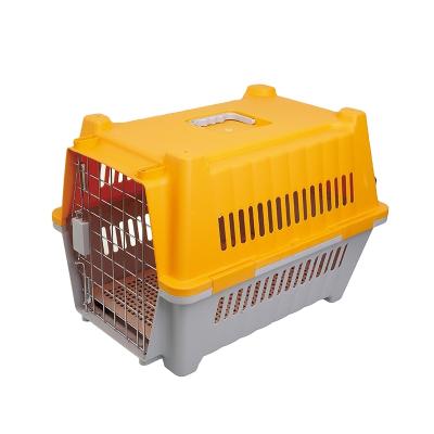 China Amazon Breathable Basics Top-Load Pet Kennel Two-Door Pet Cage For Outdoor for sale