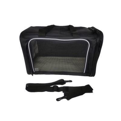 China Breathable Pet Carrier for Small Cats and Dogs 15 Pound Airline Approved Soft Small Carrier Dog Sided for sale