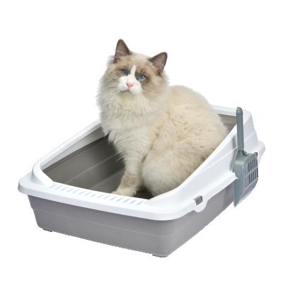 China Sustainable High Quality Plastic Cats And Dog Pet Litter Toilet Tray for sale