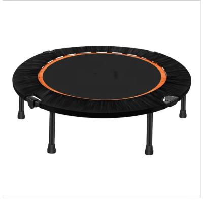 China Free Folding Trampoline Protective Half Net Fitness Bungee Rebounder Exercise Trampoline Quiet Mini Trampoline For Indoo for sale