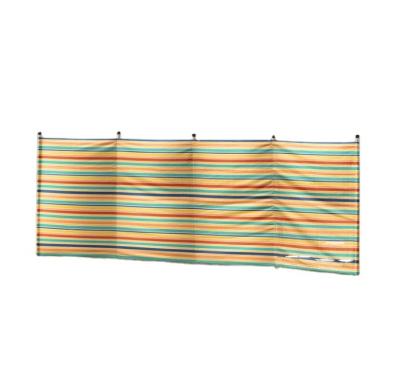 China Cheap Outdoor Camping Oxford Beach Windshield Wind Break Shelter Garden Beach Wind Screen for sale