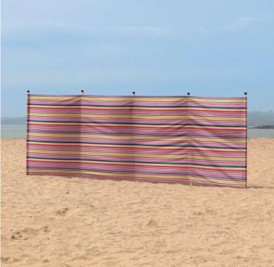 China Outdoor Camping 15ft, 17ft, Outdoor Camping Wind Breaker Beach Privacy Screen /beach Wind Screen for sale