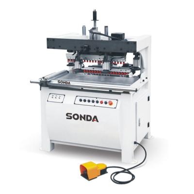 China Machinery Repairs Workshop Two Row Wood Boring Machine Multi CNC Wood Boring Machine For Furniture Cabinet for sale