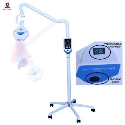 China Professional Cool Blue Light Teeth Whitening Machine Led 75*25mm2 for sale