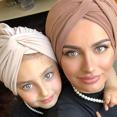 China Sweden 2021 Most Popular Fashion Simple Suede Turbans Soft Comfortable Turbans For Women for sale