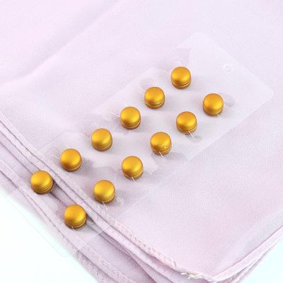 China Wholesale Fashion Custom Logo Magnetic Pins For Muslim Women Hijab Use Magnetic Pins for sale