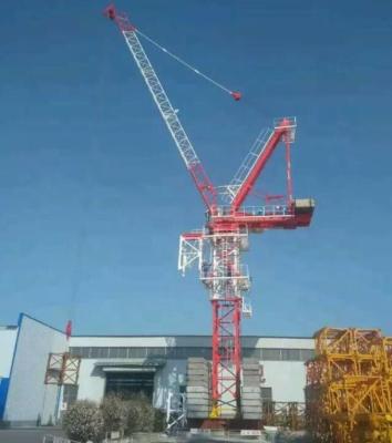 中国 China 45m jib 6/8tons QTD120 luffing towers crane for high-rise building 販売のため