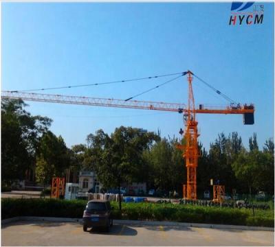 China 4tons small tower crane with 42m jib length selling from manufacturer à venda