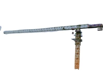 中国 10tons P6020 Flat Top Tower Crane topless type with best price 販売のため