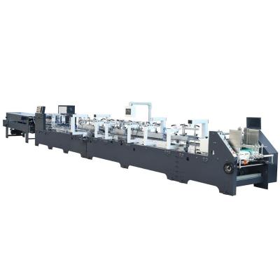 China Automatic High Quality Food Box Folding Gluer Machine for sale