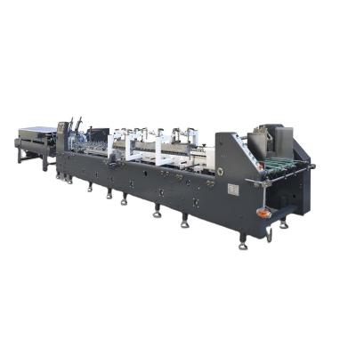 China food & Beverage factory CB series with lower price folder gluer machine lock bottom and NEW LUO LAN straight line box making for sale