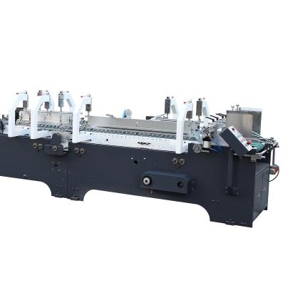 China Automatic White Gluer Crash Food Folder Bottom Lock Carton Sticking Box Machine for sale