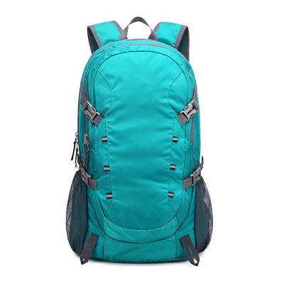 China Chinese Factory Wholesale Waterproof Custoized 40L Outdoor Lightweight Camping Hiking Bags Travel Foldable Sport Backpacks for sale