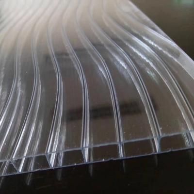 China S Shape PC Hollow Sheet Polysnake Polysnake Polysnake Polycarbonate Roof Panel Decoration Panel S Shape PC Hollow Sheet for sale