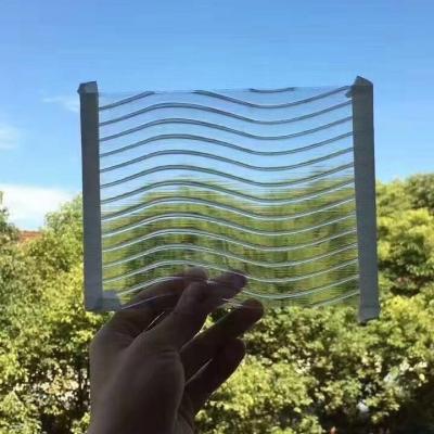 China polisnake Blade En Policarbonato S Shape PC Hollow Sheet Snake Polycarbonate Covering Panel Decoration Panel S Shape PC Hollow Sheet for sale