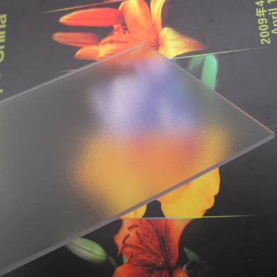 China Polycarbonate Solid Sheet Frosted Matte Polycarbonate Sheet Polycarbonate Embossed Sheet-5 for sale