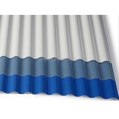 China Synthetic Resin PVC Corrugated Plastic Roofing Sheet for sale