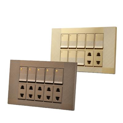 China Pakista HOME USE High Quality Wall Lighting Electrical Socket And Switches for sale