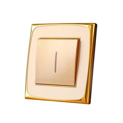 China New Design Iraq Promotional HOME USE Market 1 Way Strip 1 Way Wall Switch Electrical Socket For Home for sale