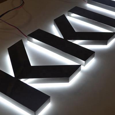 China Diy Backlit Led Backlit Channel Letter Sign One Long Backlit Vinyl Panel Sign Return Lane Letter Sign for sale