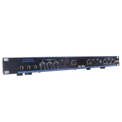 China Music DJ Pre Crossover Sound Effect Equalizer Mixer Reverb Karaoke Audio Amplifier for sale