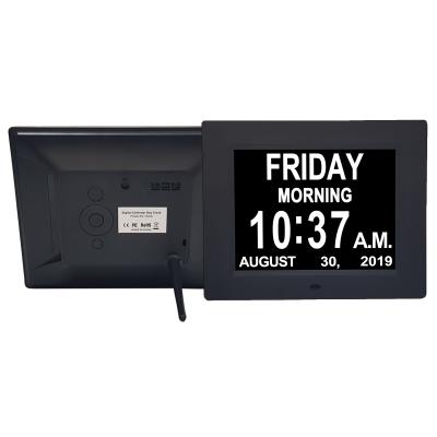 China High Quality Non-abbreviated Intelligent Calendars Day Table Digital World Calendar Day Clock Dementia Calendar Clock for sale